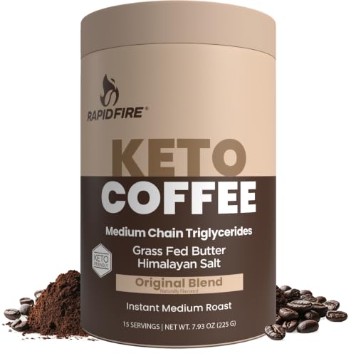 Rapid Fire Instant Coffee with MCT...