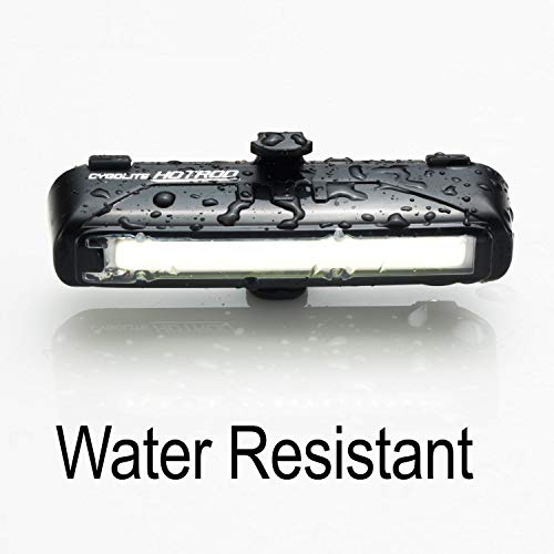 Cygolite Hotrod Front– 110 Lumen Bike Light– 3 Night & 3 Daytime Modes– Sleek Durable Design –Ip64 Water Resistant– Sturdy Flexible Mount– Usb Rechargeable Front Light– For Road & Commuter Bicycles #TOP2