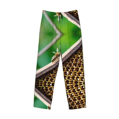 Pantalon de pyjama imprimé abeilles ample pour ne plus être serré