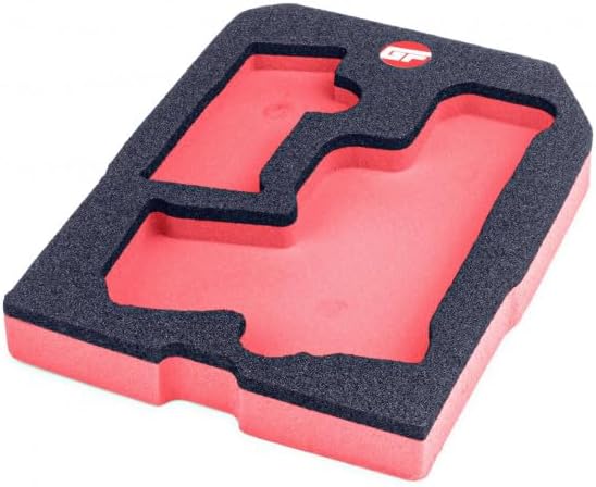 GunFoam Insert to fit Springfield XD-S Subcompact, Polyethylene Foam for Gun Case, Custom Made Insert Replacement for Lifepod 1.0 Hard Case, Pistol Safe Storage.
