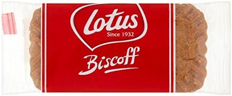 100 Individually Wrapped Lotus Biscoff Caramelised Cafe Biscuits BRITISH FOOD SHOP (BFSLB100)