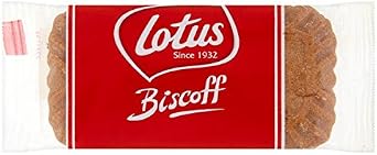 50 Individually Wrapped Lotus Biscoff Caramelised Cafe Biscuits BRITISH FOOD SHOP BFSLB50