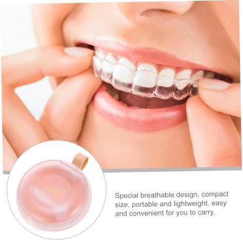 FRCOLOR Caixa De Armazenamento De Dentaduras Linda Caixa De Retentor De Pequena Caixa De Retentor De