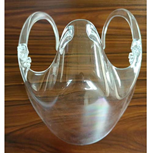 Serenable Máscara Facial Durável 3x Proteção Facial Combinada Máscara de Proteção de Plástico Viseir