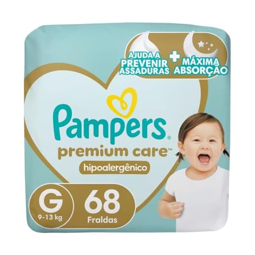 Fralda Pampers Premium Care