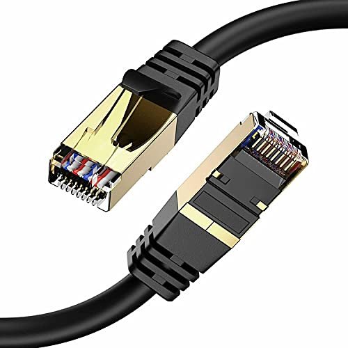 Cable Ethernet Cat 8 RJ45 LAN Super Speed 40Gbps 6ft miniatura 2