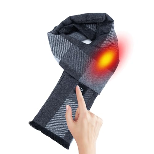 Écharpe chauffante électrique rechargeable avec contrôle thermique intelligent du chauffe-cou