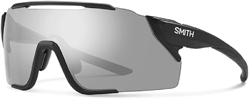 SMITH Attack - Lentes de sol rectangulares para hombre y mujer + paquete con kit de cuidado de gafas iWear de diseñador