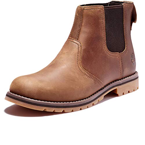 Timberland Men's Larchmonts Norfolk Virginia T-Shirt Boots, Rust Full Grain, 10