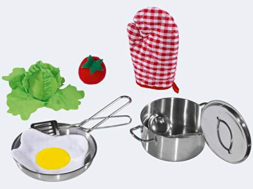 Preisvergleich Produktbild Edelstahl Kochset 9teilig