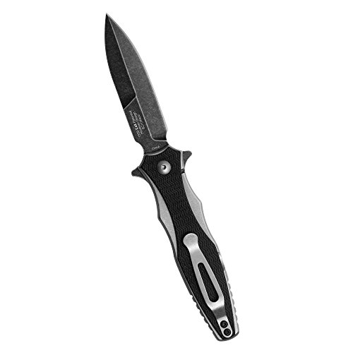 Kershaw Decimus A/O Frame Lock Knife Black GFN (3.25\" Blackwash) 1559 - Thumbnail 4
