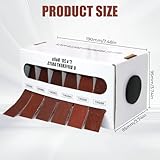 Emery Cloth Roll 6 Grits Sandpaper Set (80-600 Grit) – Durable Abrasive Emery Tape for Woodworking, Hand Sanding, Wet & Dry Use, Smooth Finish and Long-Lasting Performance - Image 2