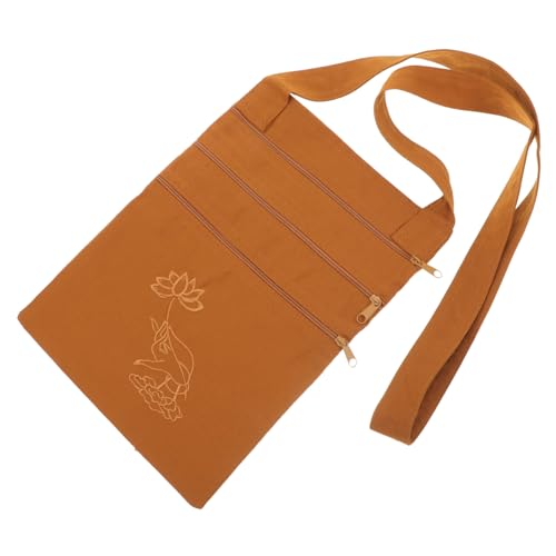 Bolso bandolera de tela bolso de hombro ligero para hombre almacenamiento diario