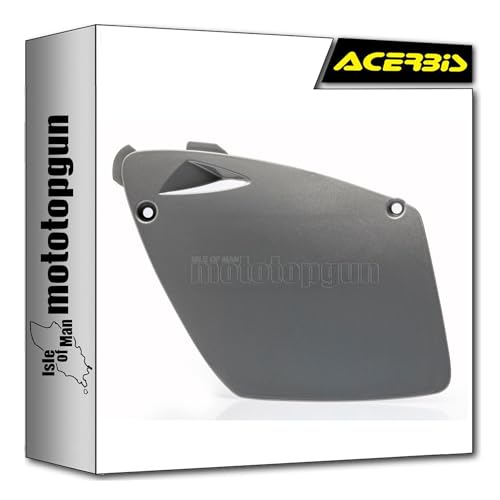 Side panels argentés Acerbis haute résistance pour KTM MXC 400