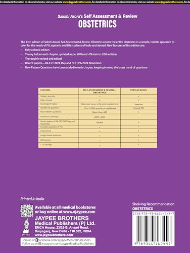 Sakshi Arora's Self Assessment & Review: Obstetrics