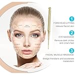 Ear Seeds Acupuncture Kit - 200 Pieces - Acupressure with Ears Seed, with Bonus Free Chart and Brass Acupressure Probe - for Balance & Wellness (gold-200pcs) - Image 3