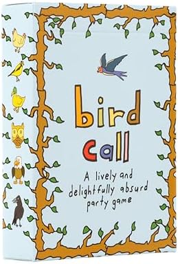 Best Gifts for Bird Lovers That Will Surprise Any Enthusiast 6 Bird Call - A Lively and Delightfully Absurd 5-Minute Party Game - High Energy Game - Bird Gifts - Bird Watching Gifts - Gifts for Bird Lovers - 3-8 Players and Ages 7+
