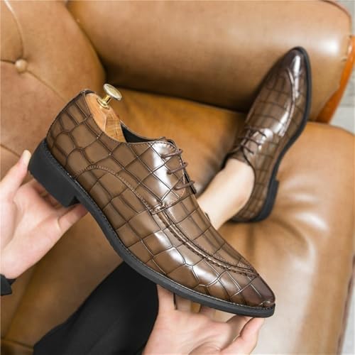 Mens Lace up Large Size Dress Shoes Business Casual Leather Oxford Shoes Spring Men Shoes Export2