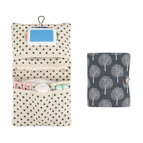 Bolso portátil organizador para pañales de bebé miniatura 5