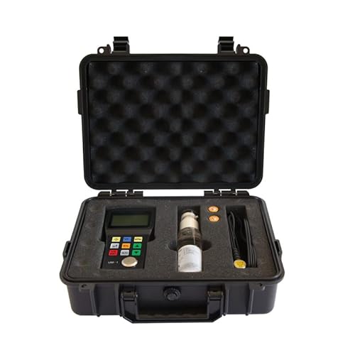 Yushi Um1 Series Um-1D Handheld Portable Ultrasonic Thickness Gauge Tester Meter 0.03'' To 12'' / Pt-08 Probe/Transducer P-E & E-E (Echo-Echo) Through Paint & Coatings #TOP5