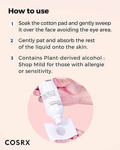 COSRX AC Collection Acne Calming Liquid Intensive, 4.22 fl.oz / 125ml | AHA, BHA Toner for Acne Prone Skin, Animal Testing Free, Parabens Free, Korean Skin Care - Thumbnail 6