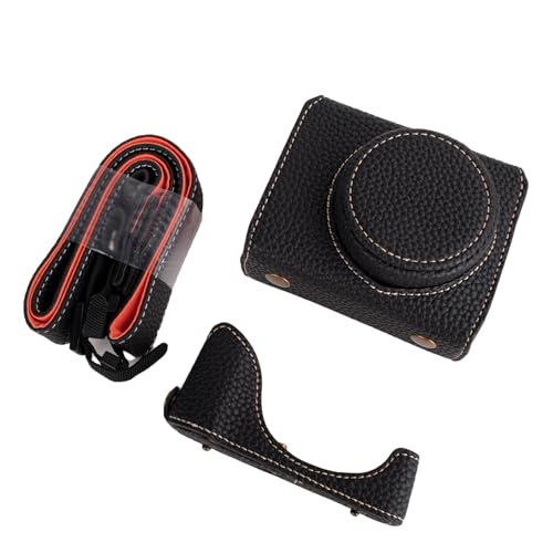 Funda de cuero para cámara Canon Powershot G7X miniatura 1