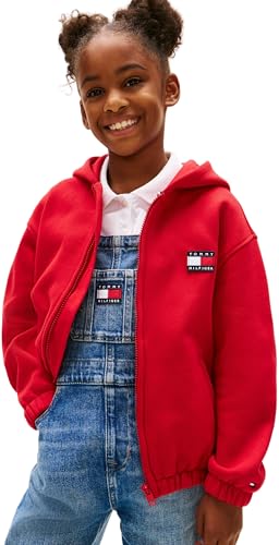 Sweat à capuche zippé mixte Tommy Hilfiger avec fermeture intégrale et molleton premium - 6