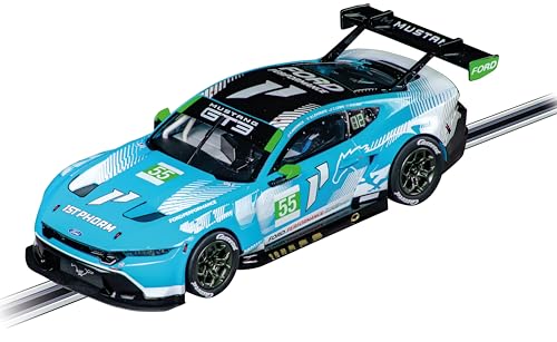 Carrera 27809 Ford Mustang GT3 Champion Spirit, No.55 1:32 Scale Evolution Analog Slot Car Racing Vehicle by Carrera - Used condition - US$45.69