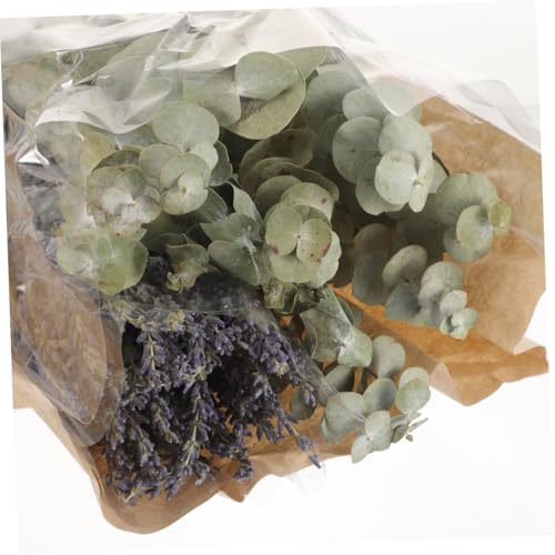 Ramo de flores secas de lavanda y eucalipto para baño miniatura 6
