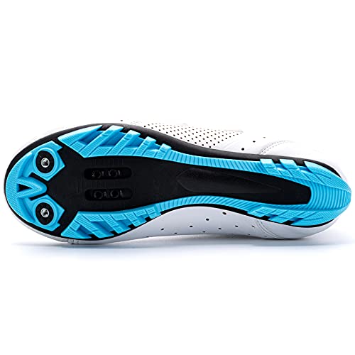 URDAR Chaussure VTT Homme Femme Chaussures de Cyclisme Legere Antidérapantes Respirantes Semelle Verrouillage de Vélo Sport de Plein Chaussures de Vélo - Image 5