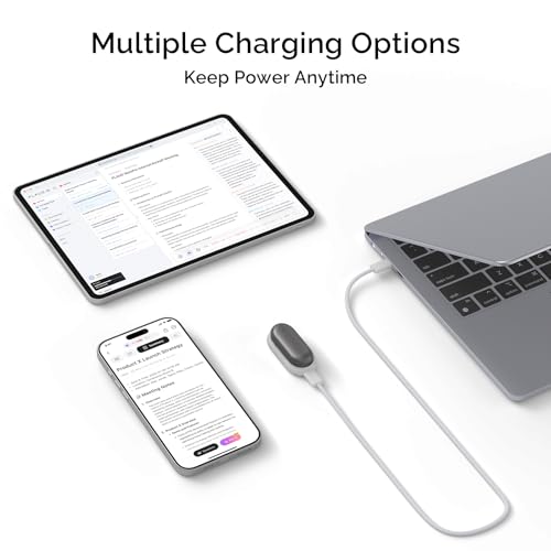image for PLAUD NotePin Charging Dock, Magnetic Charger Cradle with Non-Slip Bas