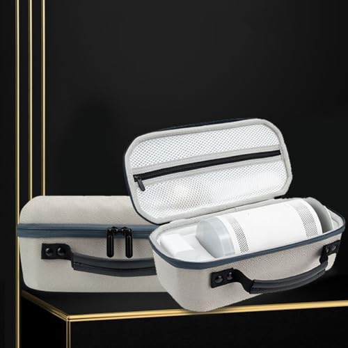Estuche duro EVA para proyector Freestyle — Bolsa de almacenamiento portátil y compacta compatible con Freestyle 2.a generación, color gris miniatura 7