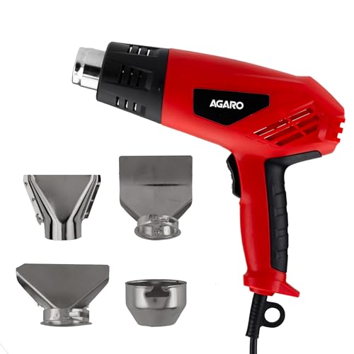 AGARO 2000W Heat Gun HG2120, Dual Temperature and Air Flow Contro...