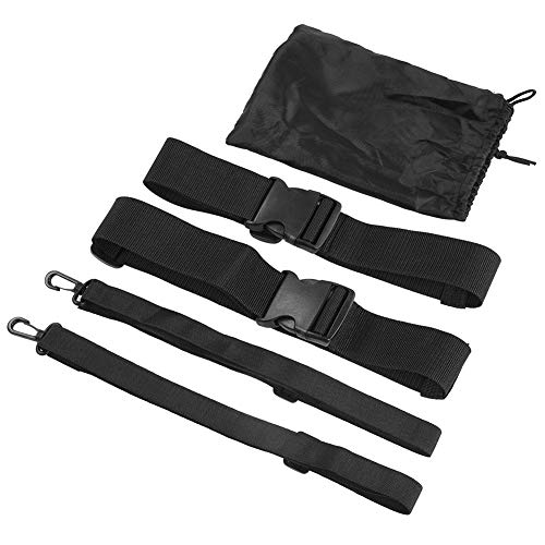 Cinturón de Entrenamiento Evasion, cinturón de Entrenamiento de Velocidad Negro Resistente al Desgaste, para Juegos Divertidos de Entrenamiento Cover