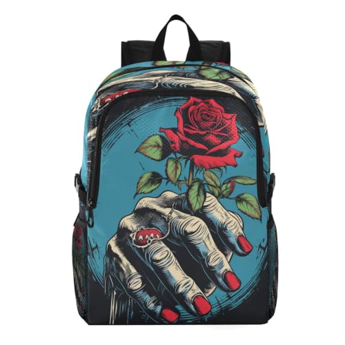 Sac à dos de randonnée pliable rose rouge ultra léger et compact pour voyage
