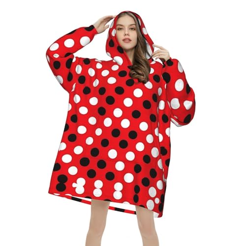 Couverture à capuche contre le froid : le pull géant doux adulte