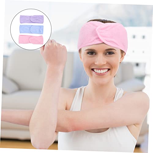 SAFIGLE Toddler Girls Headbands Stylish Absorbent Headbands for Hair Management for Sports Makeup2