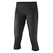 Produktbild Salomon Damen 3/4-Laufhose Agile, Synthetik-Mischgewebe, Schwarz, Größe: XS