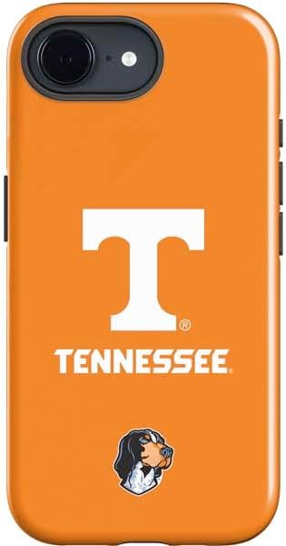 Skinit Impact Phone Case Compatible with iPhone 16e - Officially Licensed University of Tennessee-Knoxville T Logo Vols on Gray Design