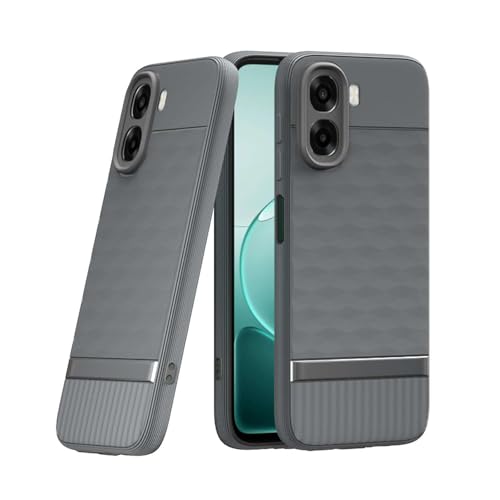 Image of Shockproof Case Compatible with Oppo A6x 5G / A6x 4G / K14x 5G | Full Camera Protection | TPU Flexible Back Cover for Oppo A6x 5G / A6x 4G / K14x 5G (Graphite Grey)