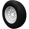 Set of 2 Antego Tire and Wheel 225/75R15 Highway Terrain Trailer Tire & Wheel 15.0-Inch Pre-Mounted Rim, 10-Ply Build, Perfect for Utility & Cargo Use | A15604510116110ST22575R15-B2