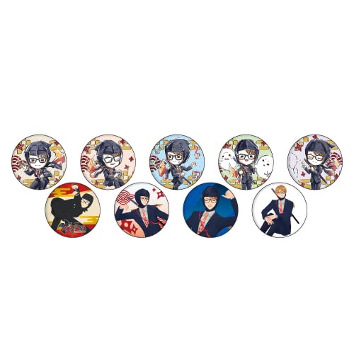 ガッチマンV 01 グラフアート&版権 缶バッジ 9個入リBOX