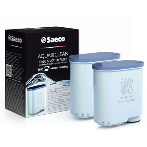 Saeco CA6903/01 AquaClean Kalk und Wasserfilter (für Saeco und Philips Kaffeevollautomaten, doppelpack)
