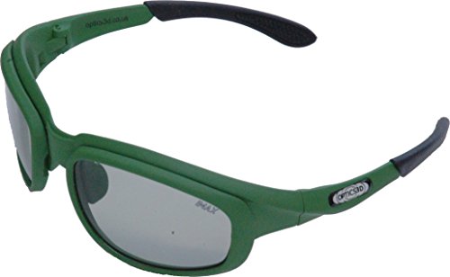 Gafas 3D lineales RxMulti3D verde solucionan el efecto fantasma en proyectores 45/135