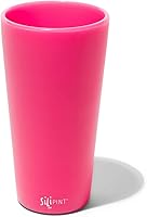 Vista 42 de Silipint Vaso de pinta de silicona de 16 oz – Vaso de silicona reutilizable irrompible sin BPA – Flexible apto para lavavajillas, microondas
