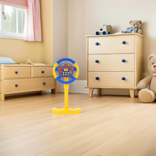 Volant interactif rotatif à jeu pour tout-petits avec effets sonores variés - 7