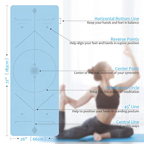 The 29 Best Body Alignment Markings Yoga Mats of 2023 [Verified