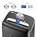 Amazon Basics High Security Micro Cut Paper Shredder, 8 Sheet Capacity, CD and Credit Card Shredder with Pull Out Bin, Black