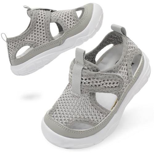 Image of BARERUN Kids Water Shoes Boys Girls Barefoot Aqua Socks for Swim Surf Pool Beach Sport Lightweight Breathable Sandal Athletic Slip-On Sneaker for Toddler Outdoor Indoor