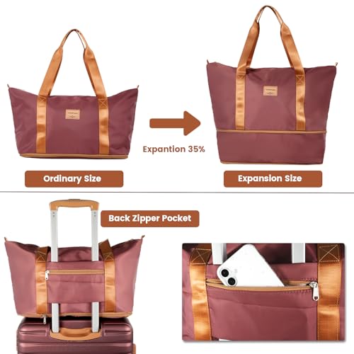 Image of 4-Piece Luggage Sets 16 inch20 inch24 inch28 inch,Suitcases with Double Spinner Wheels and TSA Lock,Hardcase 6 set Luggage with Underseat Duffel Bag